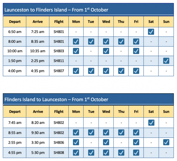 Flight Schedules Sharp Airlines